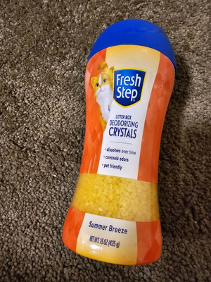 Fresh Step Crystals Cat Litter Deodorizer  