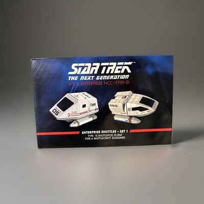 Eaglemoss Star Trek USS Enterprise NCC-1701-D Enterprise Shuttle Set 1