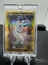 🔥 Ethan Holliday 2025 PANINI SELECT PHENOMENON GOLD 1/10 CASE HIT OK Prospect