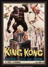 King Kong - poster C— Stylish Movie Poster, minimal Wall Art