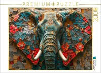 Calvendo Puzzle A Motif From The Calendar Elefantastisch | 2000 Pieces, Finished