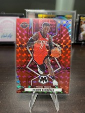 2021-22 Panini Mosaic - Dennis Schroder #137 Red Mosaic Prizm