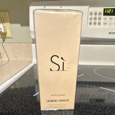 Giorgio Armani Si Eau de Parfum Spray 100ml 3.4 FL OZ Regular Size