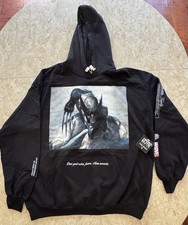 Darc Sport x Marvel Wolverine Wrong House Bub Black Hoodie Size Large Rare NWT