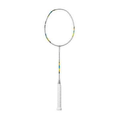 Yonex Nanoflare 700 Play Badminton Racket - Silver / SkyBlue - Pre Strung