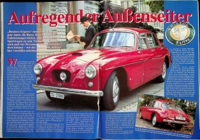 Oldtimer Markt 1932) Bristol 405 in einer seltenen Vorstellung auf 4 Seiten