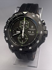 Victorinox Alpnach 44mm Chronograph Day Date Men's Watch w/ Box Papers Manual