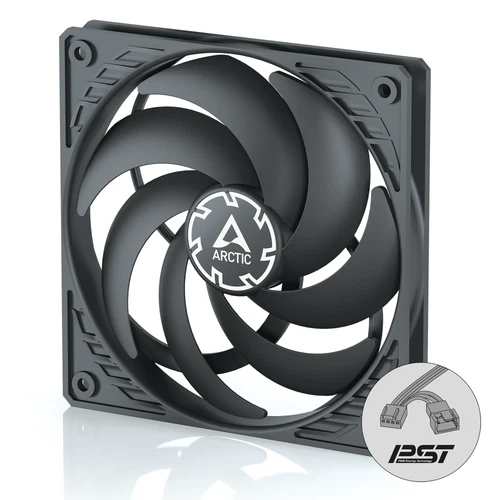 ARCTIC P12 Slim PWM PST 120 mm PC Gehäuse Lüfter dünn schmal B-Ware