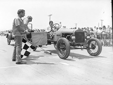 Vintage Negative Photo 1975 Cherry Hill California Race T Model Ford Hill Climb