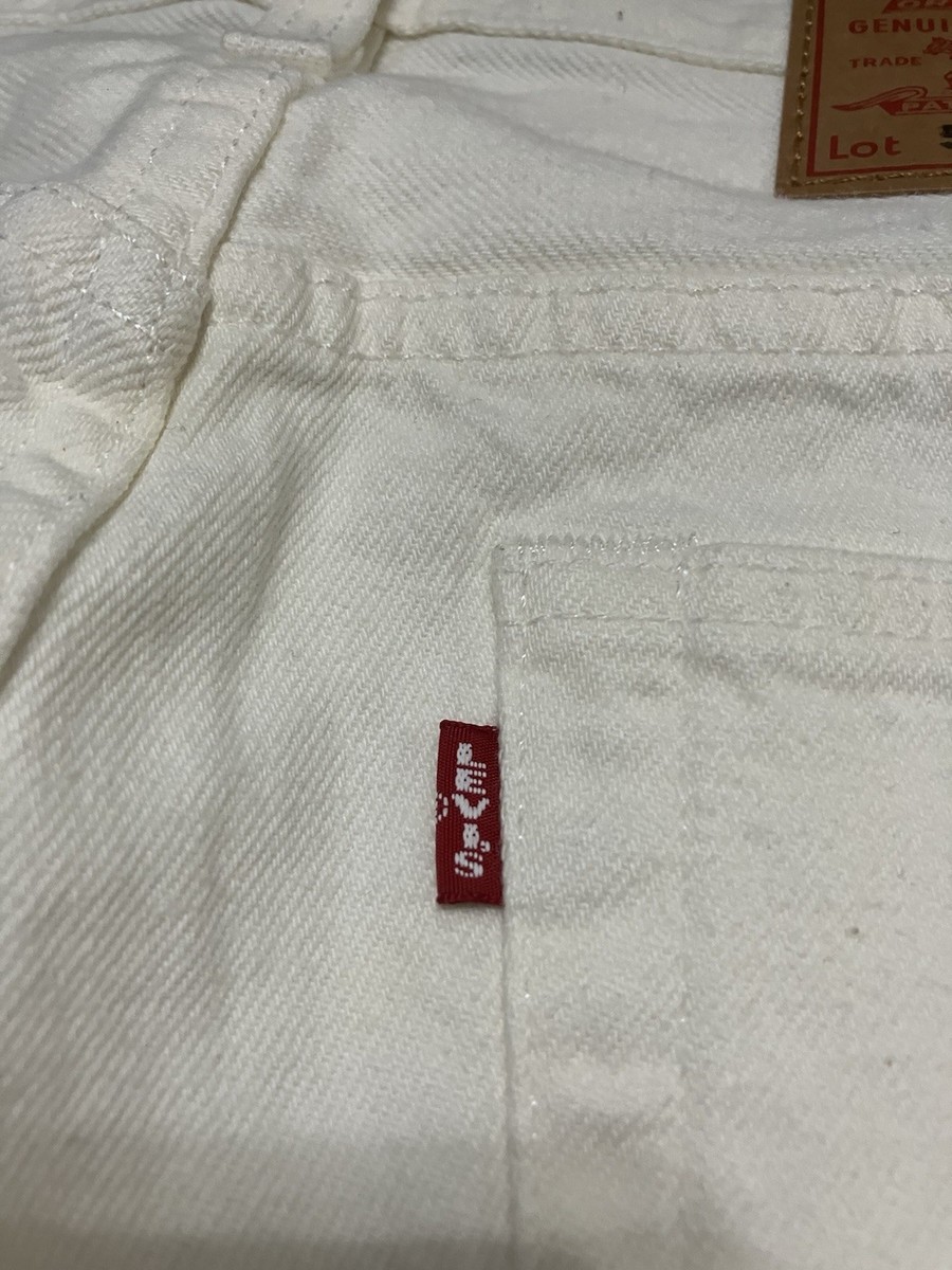 Denim Tears x Levi 501 Jeans White | 33W x 32L | Rare | MSRP $290