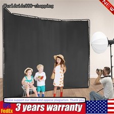 Backdrop Stand Floor Standing Photography Backdrop Stand w/Black Cloth3.88 2.3m