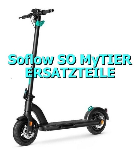 🛴E-Scooter Soflow SO4 MyTIER Ersatzteile wie zb. Rahmen mit ABE, Lenkradsäule