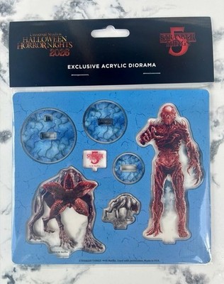 Universal HHN Halloween Horror Nights 2026 Acrylic Display Stranger Things 5