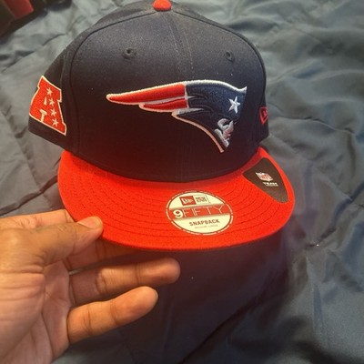 New England Patriots SnapBack Hat Blue