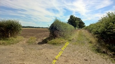 Foto 6x4 Lange Farm Lane Knaith sieht aus'nicht so aus als ob viel Verkehr c2016
