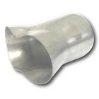 MERGE COLLECTOR STAINLESS STEEL (304) 2INTO1 (2 1/4" x 3")