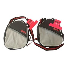 ESPN PICKLEBALL BAG Adjustable Shoulder Strap Zip Mesh Pocket  Closure 2-PACK