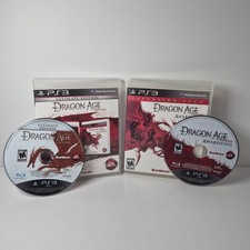 Dragon Age Origins Ultimate Edition + Awakening Expansion Pack PS3 Lot Tested Wo