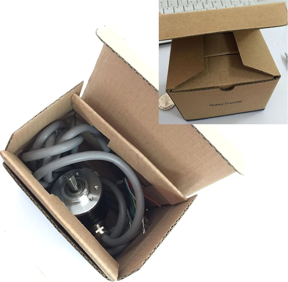 Stainless Steel Shaft Encoder 2500PPR Line Driver - Image 4 of 4