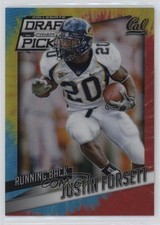 2015 Panini Prizm Collegiate Draft Picks Tie-Dye 47/49 Justin Forsett #58 2h5