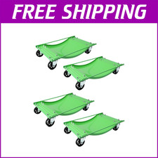 Car Wheel Dolly Set Of 4 Heavy Duty Car Rollers For Moving Car10000lbs For Car
