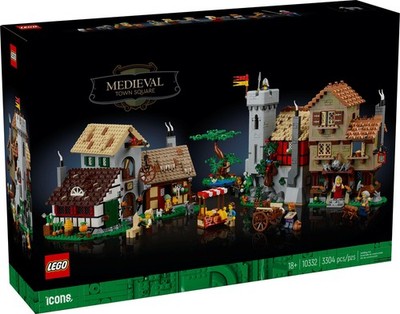 LEGO Icons - Mittelalterlicher Stadtplatz (10332) - komplett & neuwertig