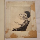 B. Riggsbee Lot 3 Sepia Original Portrait Photos Women Child Baby Unframed — photo 4