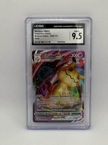 Mimikyu VMAX graded CGC 9.5 for sale on eBay