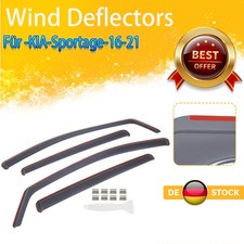 Windabweiser Regenabweiser Passend Für Kia Sportage 4 QL 5-Türer 2016-20214-Tlg