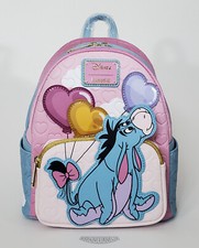   Loungefly Disney Winnie The Pooh Eeyore Balloons Mini Backpack - Exclusive New
