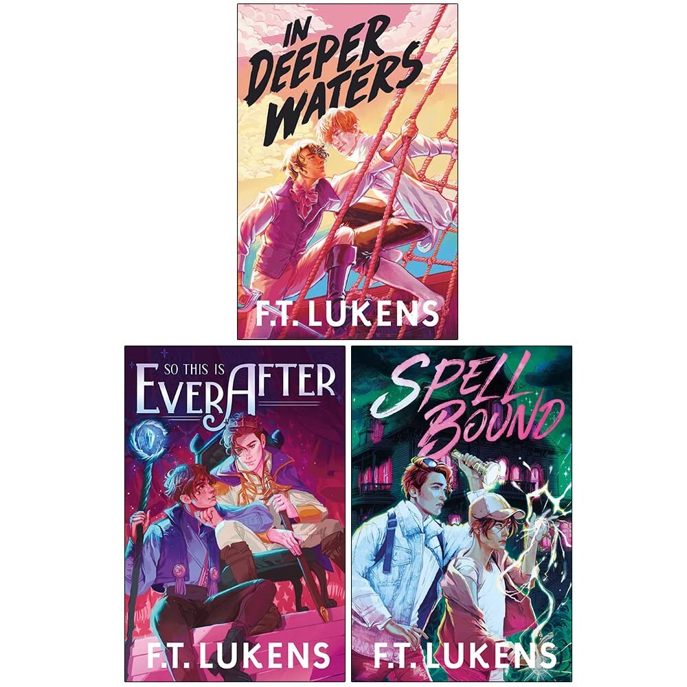 F.T. Lukens Collection 3 Books Set In Deeper Waters, So This Is Ever After,Spell