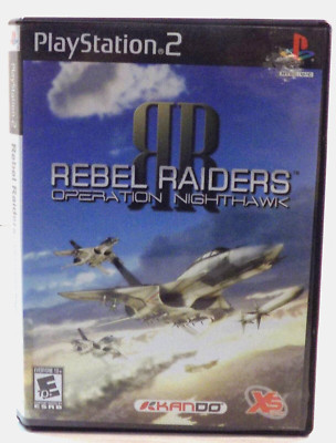 Rebel Raiders: Operation Nighthawk (PlayStation 2, PS2) with Manual