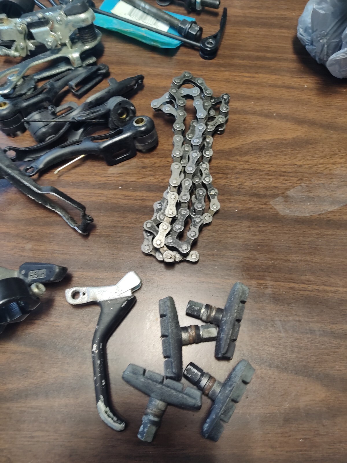 used bicycle parts lot Schwinn Kent Shimano eBay