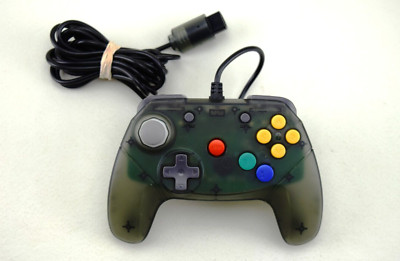 Nintendo 64 Retro Fighters Brawler 64 N64 Controller Smoke Gray