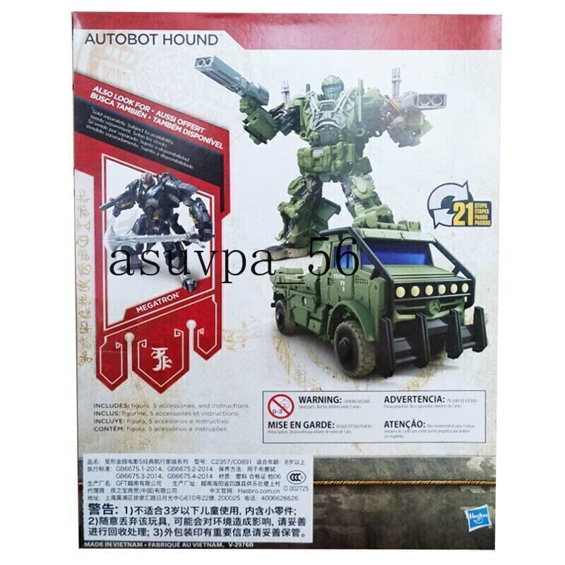 New Transformers Hound Autobot Hasbro The Last Knight Action Figure Robot Toys
