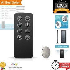 Ergonomic Remote Control For Bose Solo Soundbar Series Ii - No Pairing Needed