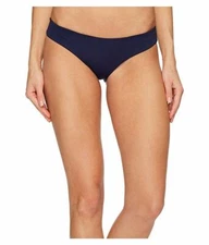 L*Space L27414 Navy Sandy Classic Bikini Bottom Women's Size Small