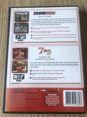 Zoom Mission Paparazzi Sur CD-Rom PC - Jeu D'aventure Neuf Sous Blister - FR