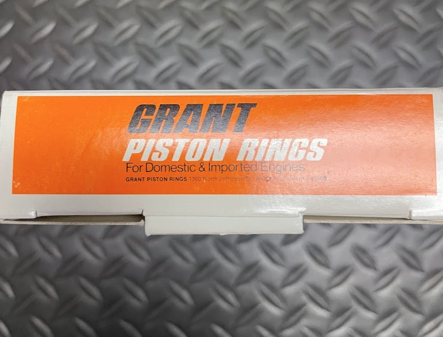 Anillos de pistón Grant - 1526 STD / 1526-STD - Se adapta a Porsche 914 - 2058cc - Ver notas Foto 3 de 3