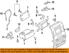 FORD OEM 16-23 F-250 Super Duty Sound System-Aux Outlet EM2Z19C149AA