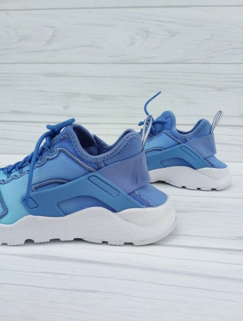 Size 7 Nike Air Huarache Run Ultra Blue For Sale Online Ebay
