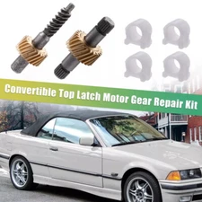 Convertible Top Latch Motor Gear Repair Kit Fit For 2004-2007 650i Convertible