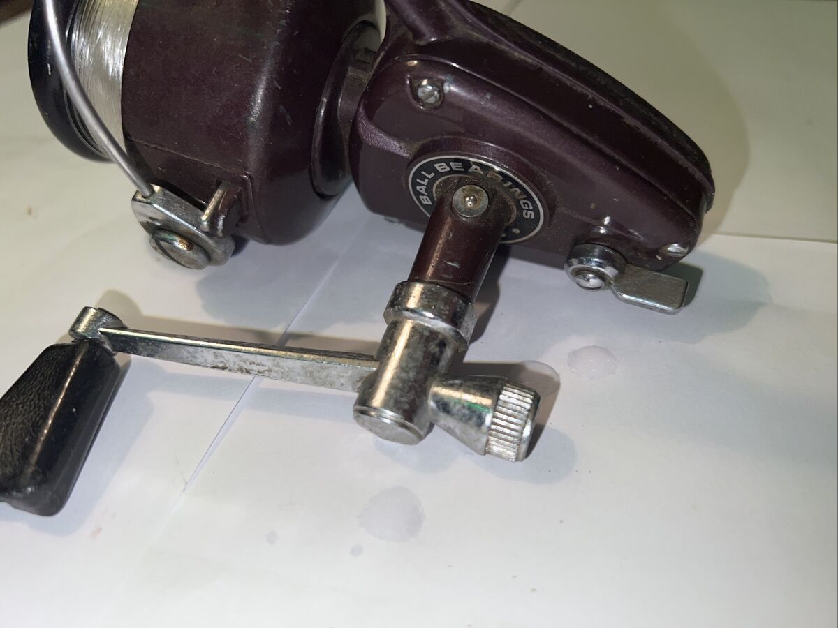 Vintage Garcia Kingfisher Spinning Reel Fishing rod Reel Vintage Garcia Kingfisher Spinning Reel Fishing rod Reel