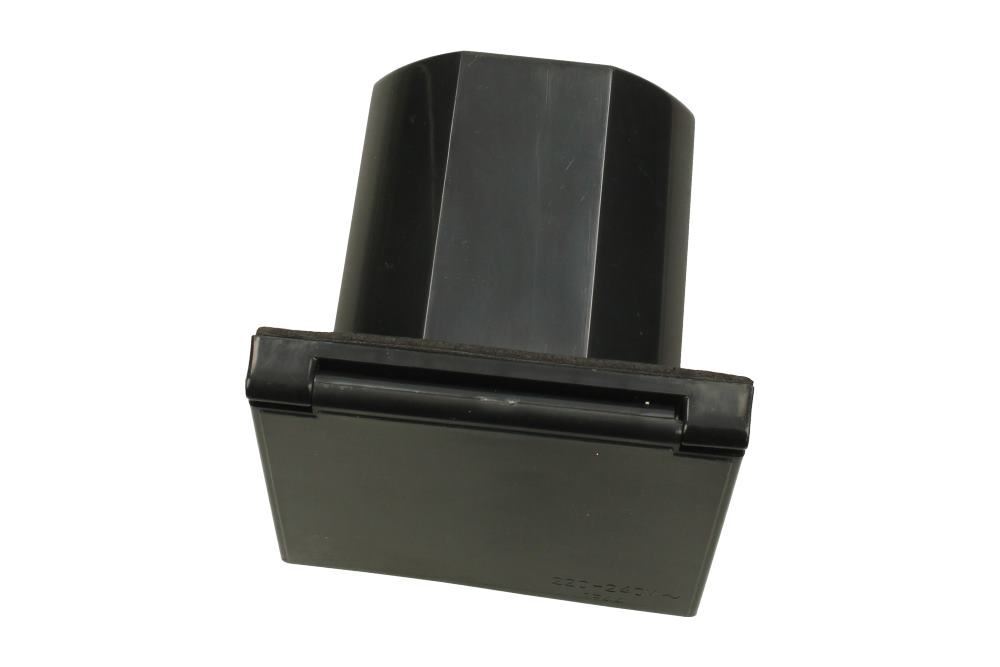 Mains Hook Up Inlet Socket Black Flush Fitting Camper Motorhome T4 T5 T6
