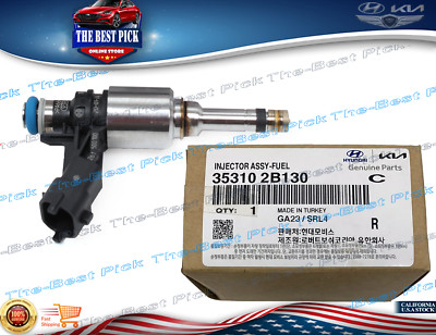  GENUINE  Fuel Injector For 2012-2017 Accent Veloster Rio Soul 1.6L 353102B130