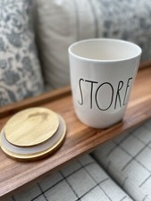SALE NEW Rae Dunn Storage / Container / Jar with Lid "STORE"
