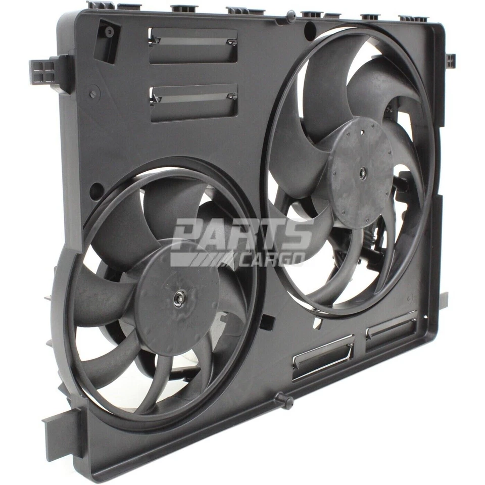 Nuevo para Volvo S80 V60 V70 XC60 XC70 2007-2018 doble radiador y ventilador condensador Foto 4 de 4