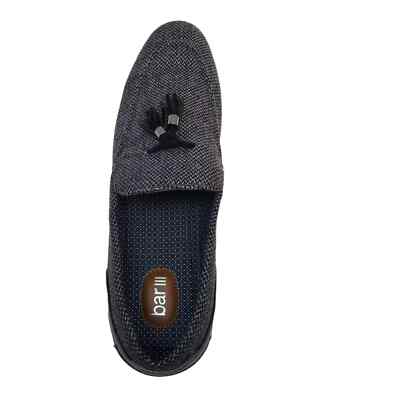 Bar III Men Slip on Tassel Loafers Kingston Tweed Size US 