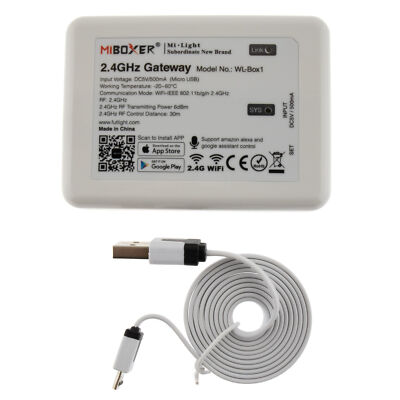 Mi Light WiFi WLAN Gateway Bridge für LED Streifen - für 4-Zone Controller
