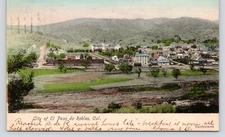 City of El Paso de Robles California Birdseye Germany VTG UNB c1905 Postcard